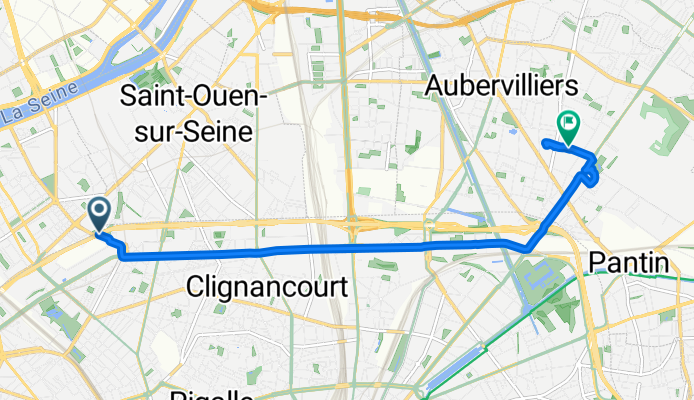 De Rue Floréal à Rue de Presles