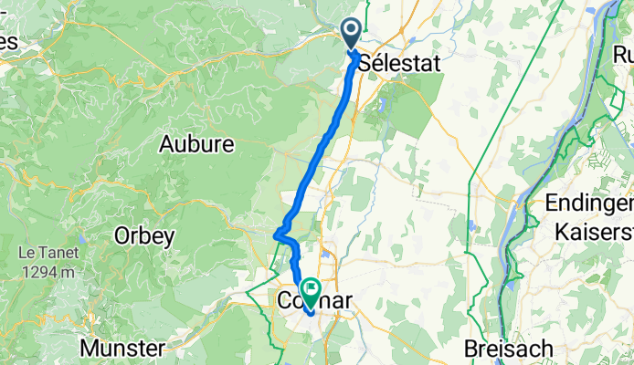 Von Châtenois bis Colmar