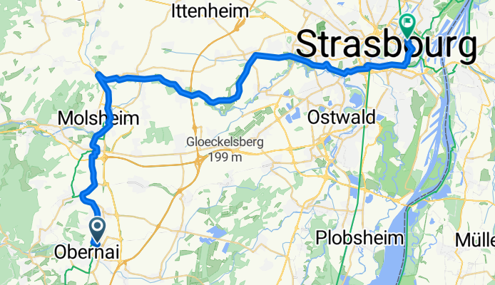 Von Oberehnheim bis Straßburg