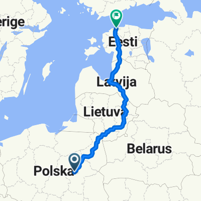 pl Bankowy, Varsovie à Vabaduse väljak, Tallinn