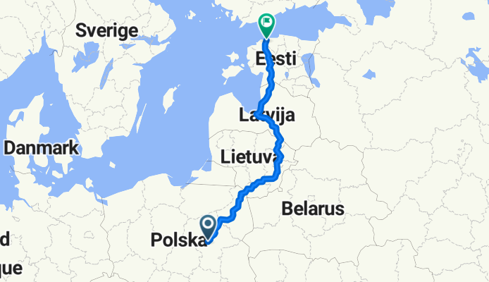 pl Bankowy, Varsovie à Vabaduse väljak, Tallinn