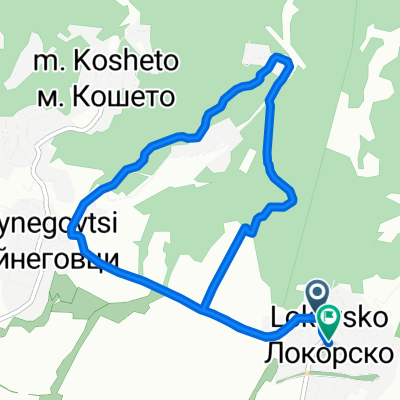 Локорско to Поп Стоил Петков, Локорско