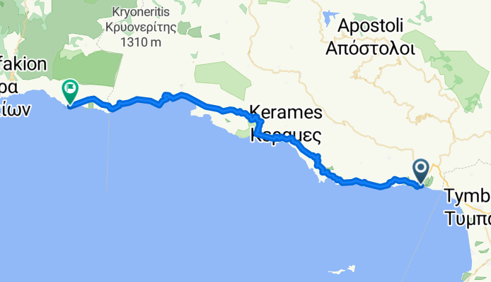 Agia Galini to Patsianos