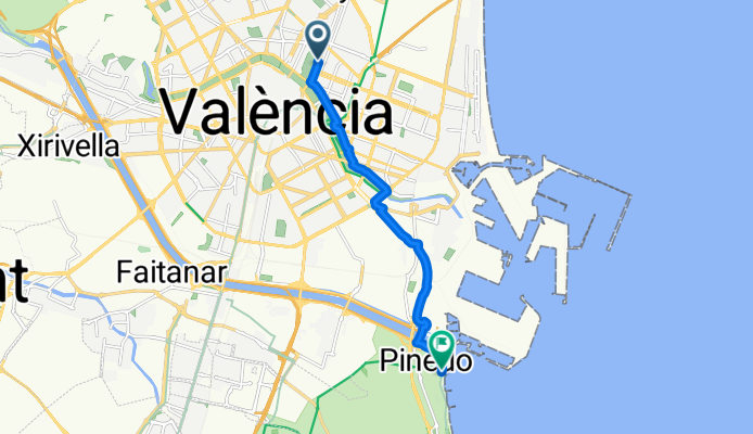 La Saidia, València nach Poblats del Sud, València