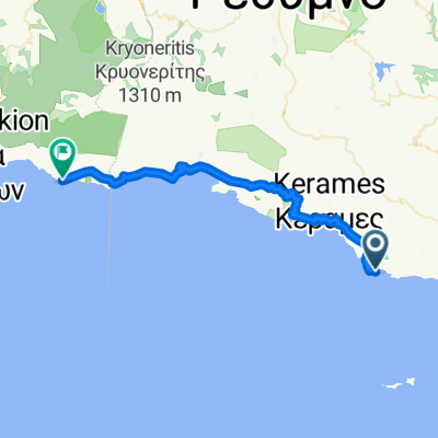 Saktouria to Patsianos