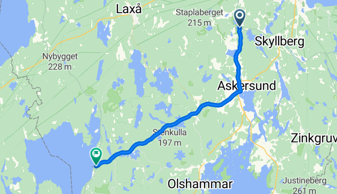 Sverigeleden - 20 - Snavlunda–Askersund–Tived