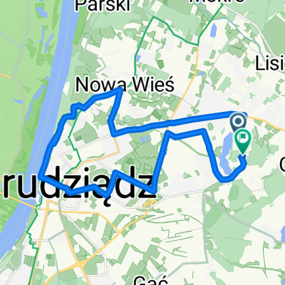 Jaśminowa, Grudziądz do Jaśminowa, Grudziądz