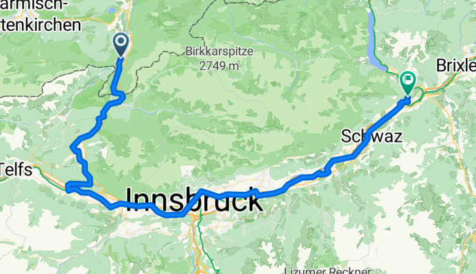 5 Mittenwald - Jenbach