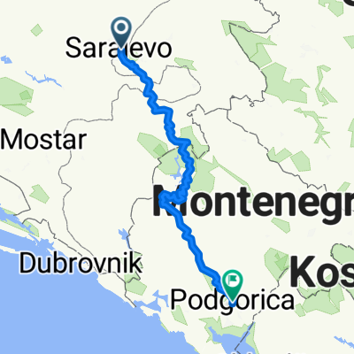 TE Sarajevo - Podgorica