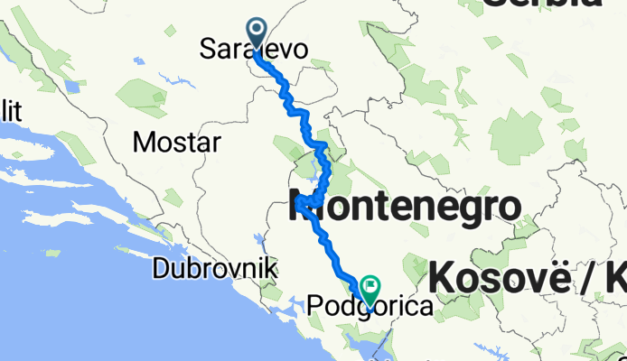 TE Sarajevo - Podgorica