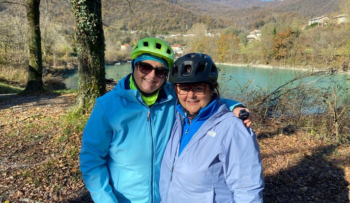 Foto 1 der Bikemap-Route "Šmartno, Kojsko a Šmartno, Kojsko Giro del monte Sabotin"