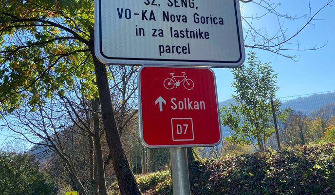 Foto 2 der Bikemap-Route "Šmartno, Kojsko a Šmartno, Kojsko Giro del monte Sabotin"