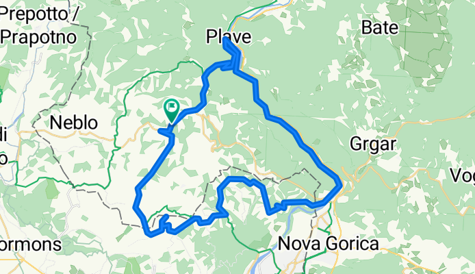 Šmartno, Kojsko a Šmartno, Kojsko Giro del monte Sabotin