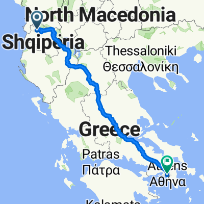 TE Tirana - Athènes