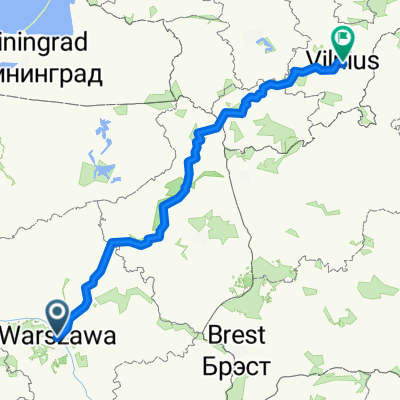 TE Varsovie - Vilnius