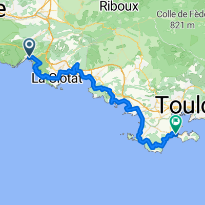 De La Ciotat a Tolón