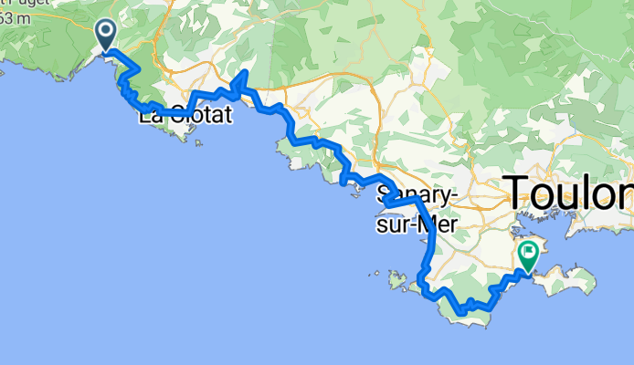 De La Ciotat a Tolón