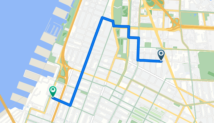 Albee Square, New York to Baltic St, New York