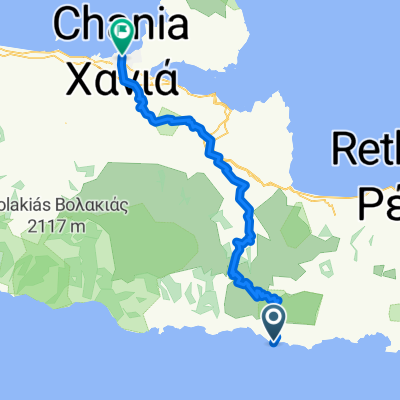 Patsianos to Eleftheriou Venizelou, Chania