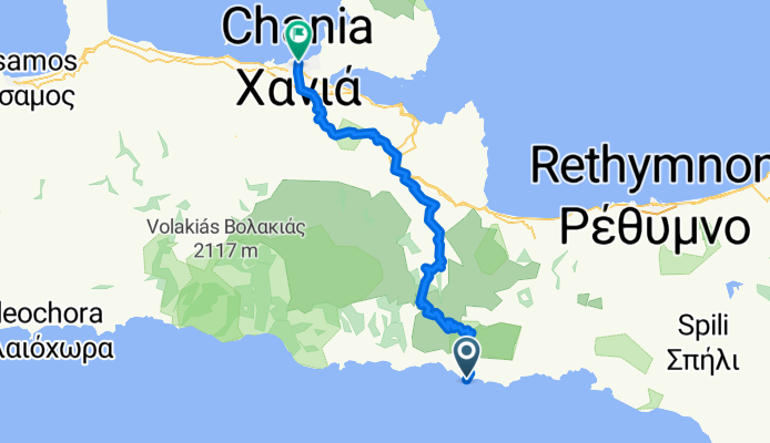 Patsianos to Eleftheriou Venizelou, Chania