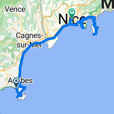 De Antibes a Roquebrune-Cap-Martín