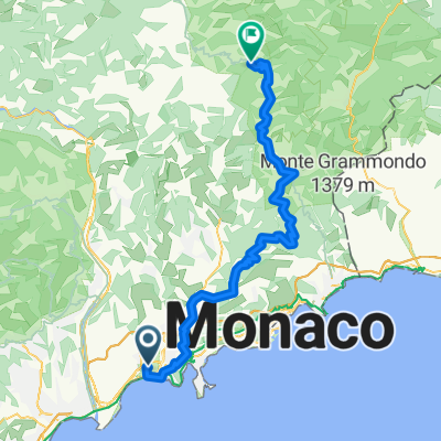 De Roquebrune-Cap-Martín a La Bollène-Vésubie