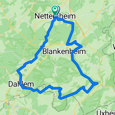Runde um Blankenheim "Eifel Rad Schleife" 55km 10-11-25