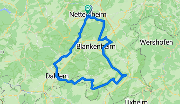 Runde um Blankenheim "Eifel Rad Schleife" 55km 10-11-25