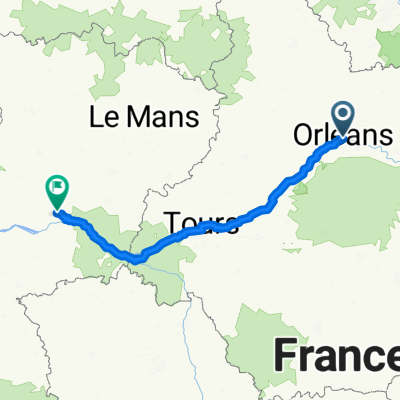 Route to Angers