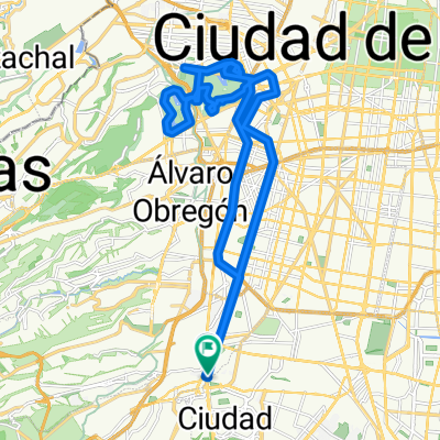 Paseo del Río, Álvaro Obregón a Paseo del Río, Álvaro Obregón