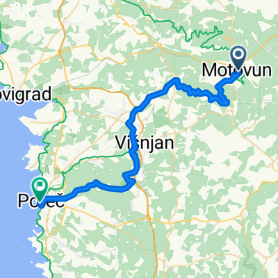 Ulica Gradiziol, Motovun - Matije Vlačića, Poreč