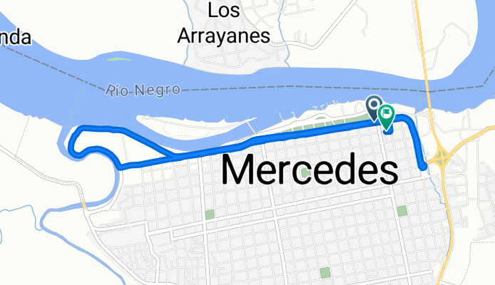 Zapicán, Mercedes a Zapicán, Mercedes