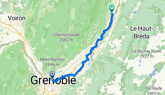 Grenoble to La Maison d'Euterpe