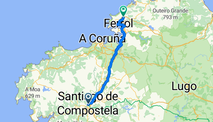 Santiago de Compostela - Narón