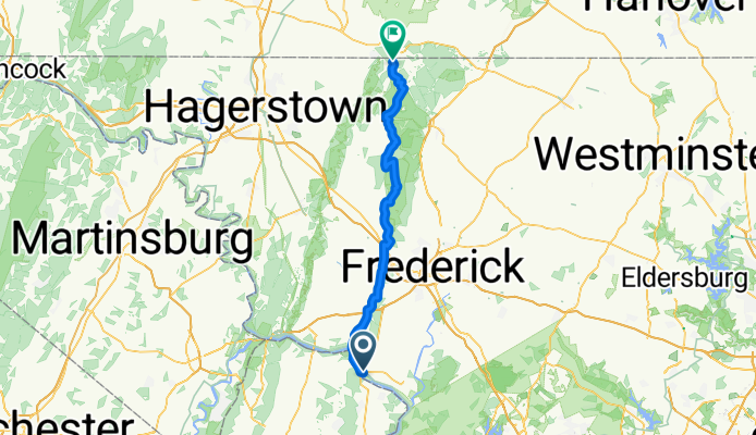 Point of Rocks to HIghfield-Cascade