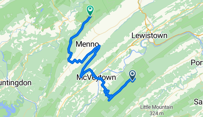 Tuscarora SF to Greenwood Furnace SP