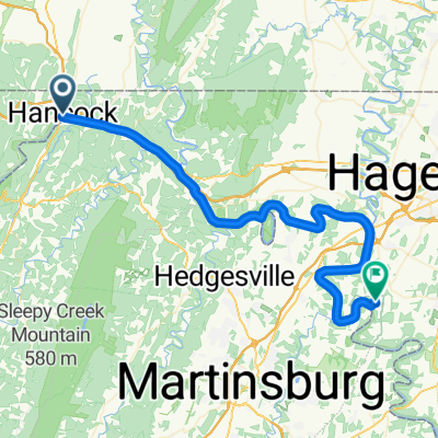 Hancock to Cedar Grove