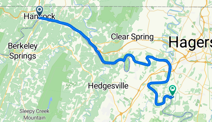 Hancock to Cedar Grove