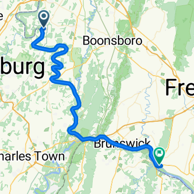 Cedar Grove to Point of Rocks