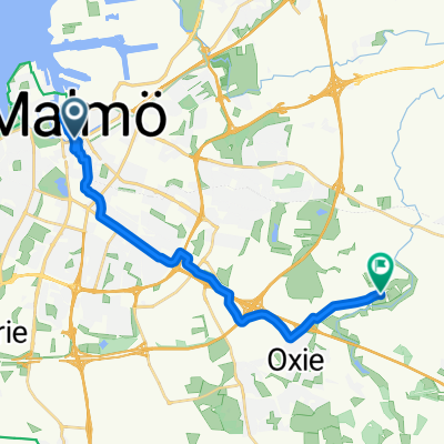 Stenhuggaregatan, Malmö to Södra Sallerup, Malmö