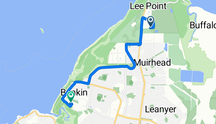 Richardson Ward, Lee Point to University Dr W, Brinkin