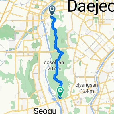 도솔산 ~ 정림동