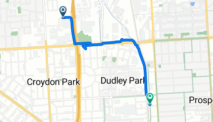 Days Rd, Regency Park to Devonport Tce, Prospect