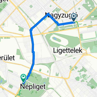 Örs vezér tere, Budapest - Soó Miksa sétány, Budapest