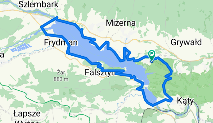 Jana Pawła II, Czorsztyn do Jana Pawła II, Czorsztyn