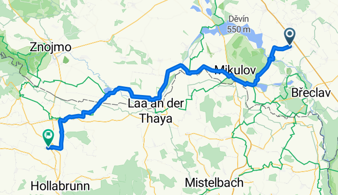 Rakvice - Guntersdorf