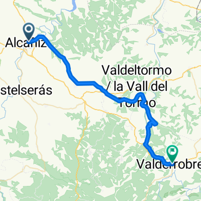 De Alcañiz a Valderrobres