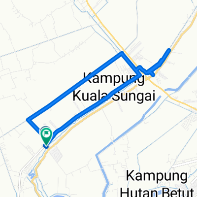 Route in Kuala Kedah