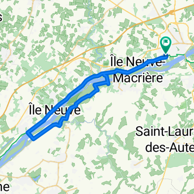 Rue Jean Coiscaud, Ancenis-Saint-Géréon à Rue Jean Coiscaud, Ancenis-Saint-Géréon