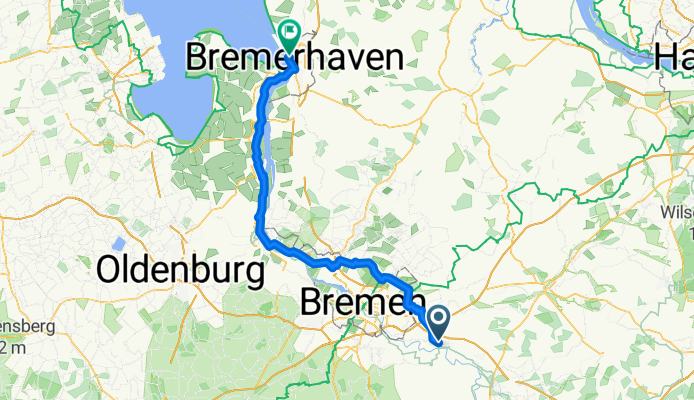 Uesener Feldstraße nach Rickmersstraße